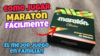 Maratón como jugar  juego de mesa maratón  el mejor juego de mesa en familia  maraton  juegos [upl. by Eiznik812]