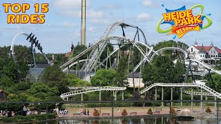 Top 15 Rides at Heide Park [upl. by Seni]