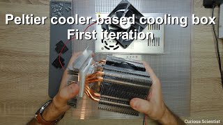 Building a Peltier coolerbased cooling box  First iteration Part 16 [upl. by Earas]