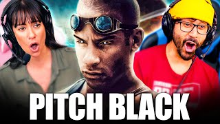 PITCH BLACK 2000 MOVIE REACTION Riddick  Vin Diesel  Full Movie Review [upl. by Alaikim240]