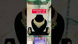 PADMAVATI JEWELLERS  LUXURY BRIDAL CZ CHOKER  SHORT VIDEO [upl. by Llednahc943]