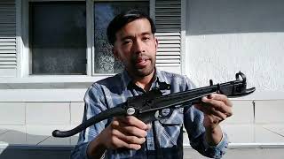 Cobra 80lb Fiberglass Pistol Crossbow Ebay Unboxing Review [upl. by Nyvlem707]