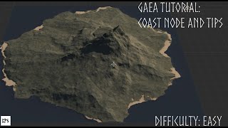 Gaea Tutorial Coast Node [upl. by Berlin111]