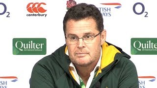 England v South Africa  Rassie Erasmus amp Siya Kolisi Post Match Press Conference [upl. by Elbertine]