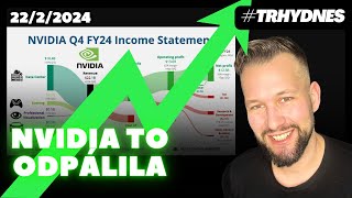 Nvidia to odpálila Trhy reaguju RASTOM 🚀 TRHYDNES [upl. by Illa]