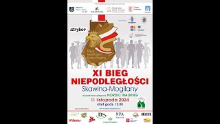 XI Bieg Niepodległości Skawina–Mogilany [upl. by Strade683]