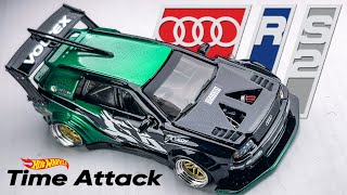 Audi Avant RS2 Time Attack Powered by RB26DETT engine Hot Wheels Custom [upl. by Eimarej]