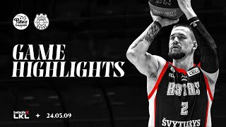 Rytas Vilnius with seasonhigh 124 points at Pieno Žvaigždės  Highlights  May 9 2024 [upl. by Luane]