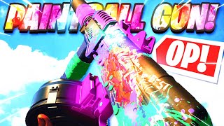 the NEW AK74u PAINTBALL WEAPON MAX DAMAGE SETUP Cold War [upl. by Eislek]