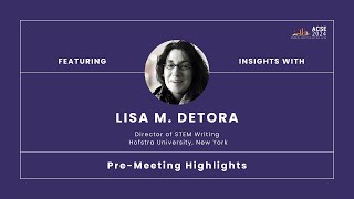 Equity in Academia Insights by Lisa M DeTora [upl. by Uriisa]