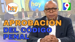 Alfredo Pacheco explica lo sucedido con la aprobación del Código Penal  Hoy Mismo [upl. by Lydnek]