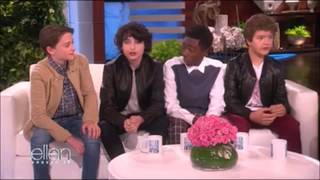 Stranger Things Cast on The Ellen Show [upl. by Gonsalve]