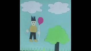 Paper cut out Animation papercraft animation papercutout [upl. by Lemhar136]