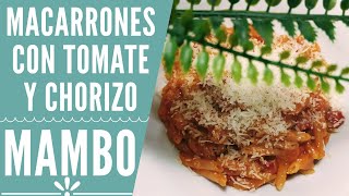 Macarrones con tomate y chorizo en Mambo RECETAS MAMBO CECOTEC [upl. by Legge]