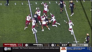 2024 USC vs Vanderbilt  Kyle Kennard Sack Fumble Recovery [upl. by Diana]