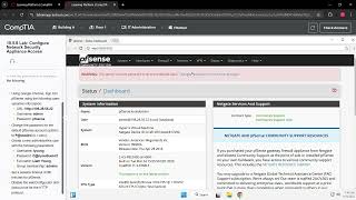1056 Lab Configure Network Security Appliance Access [upl. by Cecilius]