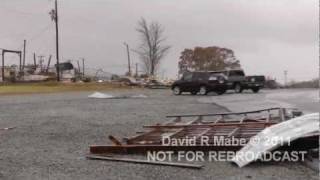 111611 Davidson County NC Tornado Damage Gordontown  DAY FOOTAGE [upl. by Iak85]