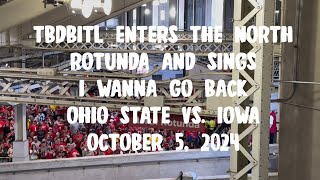 TBDBITL Enters the North Rotunda and Sings “I Wanna Go Back To Ohio State” October 5 2024 [upl. by Avlis]