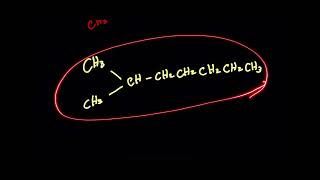 اساسيات الكيمياء العضوية  التسمية الشائعة للالكان niso sec tert neo common name of alkane [upl. by Elum876]