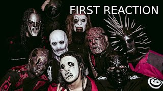 My Friend FORCED Me To Listen To SLIPKNOT  FIRST REACTION [upl. by Notsgnal]