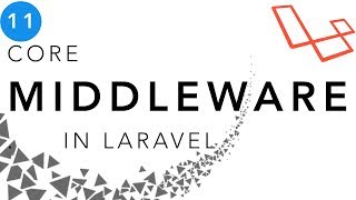 Laravel Beginner tutorial  laravel core middleware [upl. by Venuti]