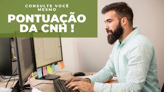 CONSULTA PONTUAÇÃO CARTEIRA DE HABILITAÇÃO CNH [upl. by Ethelbert]