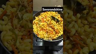 Chicken macronies recipe savorandshine foodsecrets [upl. by Retsevlys735]