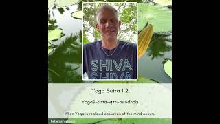 Patanjali Yoga Sutra 12 Yogash chitta vritti nirodhah What is Yoga [upl. by Galvin]