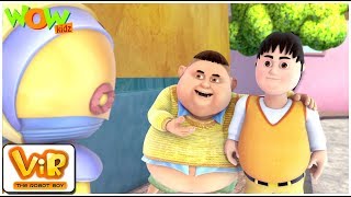 Vir The Robot Boy  Hindi Cartoon For Kids  Gintu meets Chintu  Animated Series Wow Kidz [upl. by Daryle64]