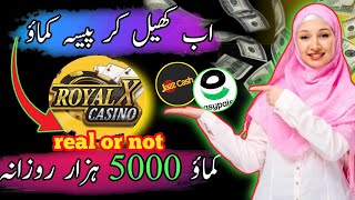 royal x casino account banane ka tarika  game khelne ka tarika  withdraw method  download link [upl. by Laefar]