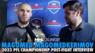 Magomed Magomedkerimov Wants New Challenges Like Jason Jackson After Second 1 Million PFL Title [upl. by Getraer]