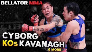 Have You Seen This Cyborg Knockout  Bellator MMA [upl. by Bouchard]