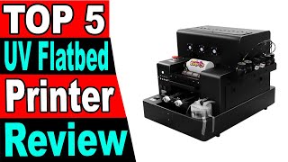 TOP 5 Best UV Flatbed Printer Review 2024 [upl. by Damalus]