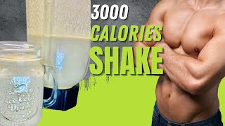 3000 Calorie Shake Recipe [upl. by Neruat]