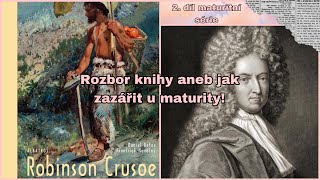 2 Robinson Crusoe Daniel Defoe  rozbor díla k maturitě kontext a tvorby  It’s Me Simi 👑 [upl. by Arakat]