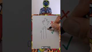 Drawing A Hand😍😍 shortsfeed shorts trending ytshorts [upl. by Ylremik]