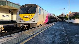 9004 passing Lisburn with a Dublin bound enterprise [upl. by Nilak]