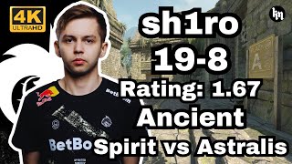 sh1ro 198 Spirit vs Astralis Ancient  BLAST Premier World Final 2024 cs2 pov [upl. by Leva]