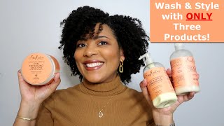 TWIST OUT ft Shea Moisture Cococut amp Hibiscus Curl Enhancing Smoothie  NaturalRaeRae [upl. by Anoo]