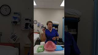 ONEonONE TRAINING VIDEO SERIES with NURSE JAR COLLECTION OF SUPPLIES Vol 1  AMBBEDPANOCC BED [upl. by Ellicec]