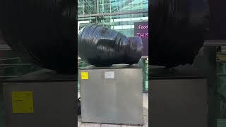 Igor Mitorajs sculpture at Canary Wharf in London [upl. by Horlacher]