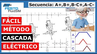 Fácil Método Cascada Eléctrico secuencia ABBCAC conexión sencilla 😊👍 [upl. by Julietta518]