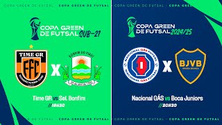 III COPA GREEN  JOGOS DO DIA 21112024 [upl. by Eitsyrhc931]