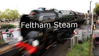 Feltham Station Steam [upl. by Ibrad]