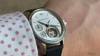 Greubel Forsey Nano Foudroyante EWT wristroll and handson [upl. by Mw]