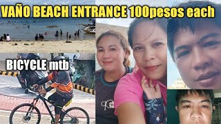 PART 1 VAÑO BEACH LAPU LAPU CITY  CEBU 2022 PLUS BIKE MTB [upl. by Ahsil]