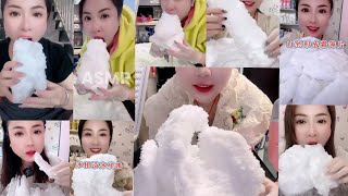 Aijing ♦️most squeakiest🥶amp Crunchy satisfying 🤤ice ASMR 🍚 [upl. by Lundell]