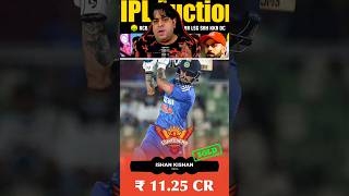 Ishan kishan in SRH at 1125 CR 🔥 ishankishan ipl ipl2025 abcricinfo [upl. by Ahsikyw173]