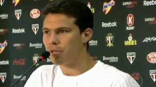 Globo Esporte 20072010  Hernanes e suas sábias palavras sobre o mal momento do São Paulo [upl. by Fougere]