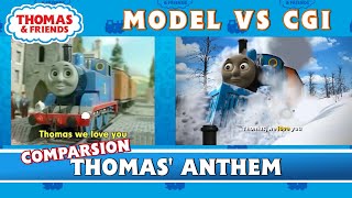 Thomas Anthem Comparison  Song  Thomas And Friends [upl. by Aserej]